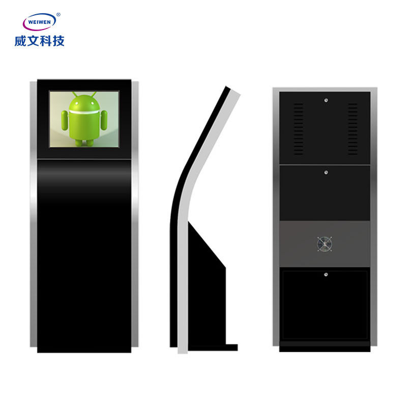 Thông tin kỹ thuật số 110V Kiosk tự phục vụ 17Inch Mạng 3G 4G Tất cả trong Một