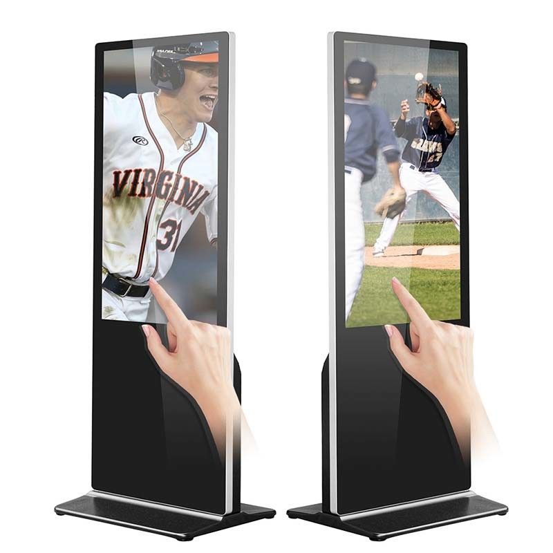 Màn hình kiosk màn hình cảm ứng tương tác LCD độ phân giải 4k i3 i5 CPU PC OS 65Inch