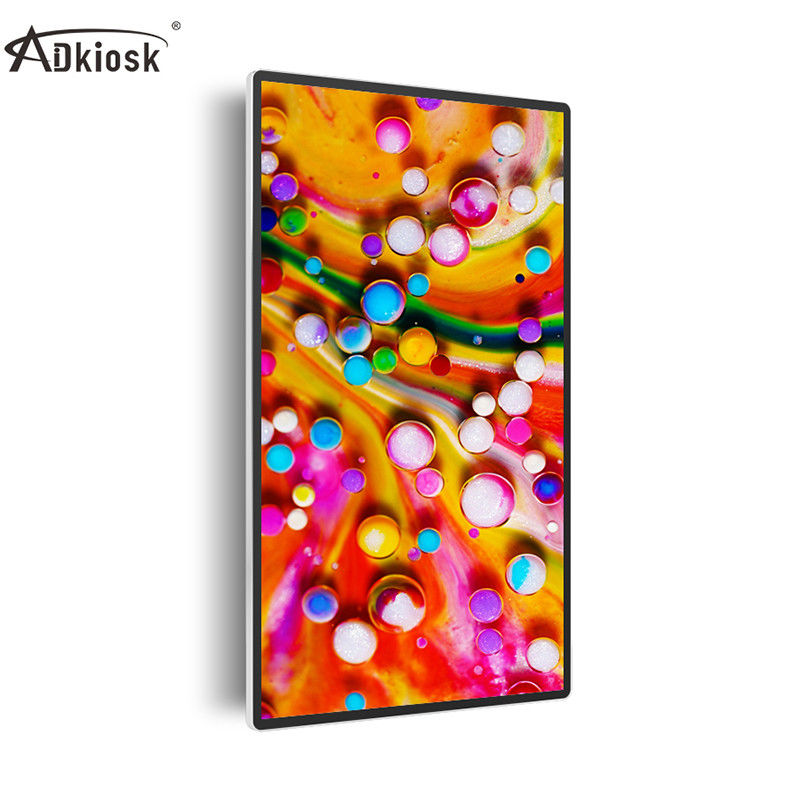 Thang máy 55 inch Bảng hiệu quảng cáo màn hình kỹ thuật số RAM 2GB 89 Góc nhìn