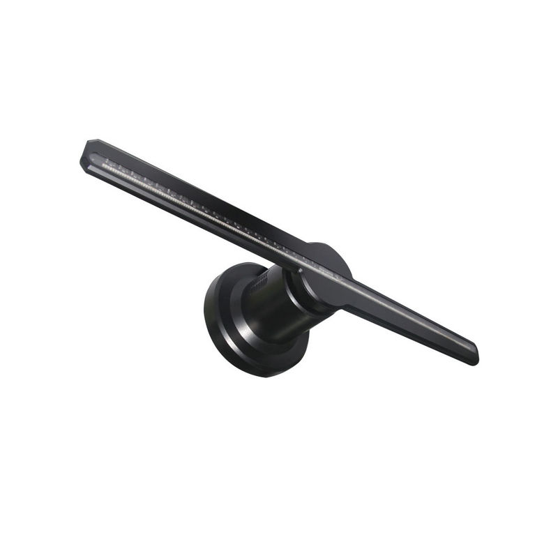 Có thể di chuyển 30cm Tích hợp pin Li 5 giờ Sử dụng màn hình LED quảng cáo 3D quạt ba chiều