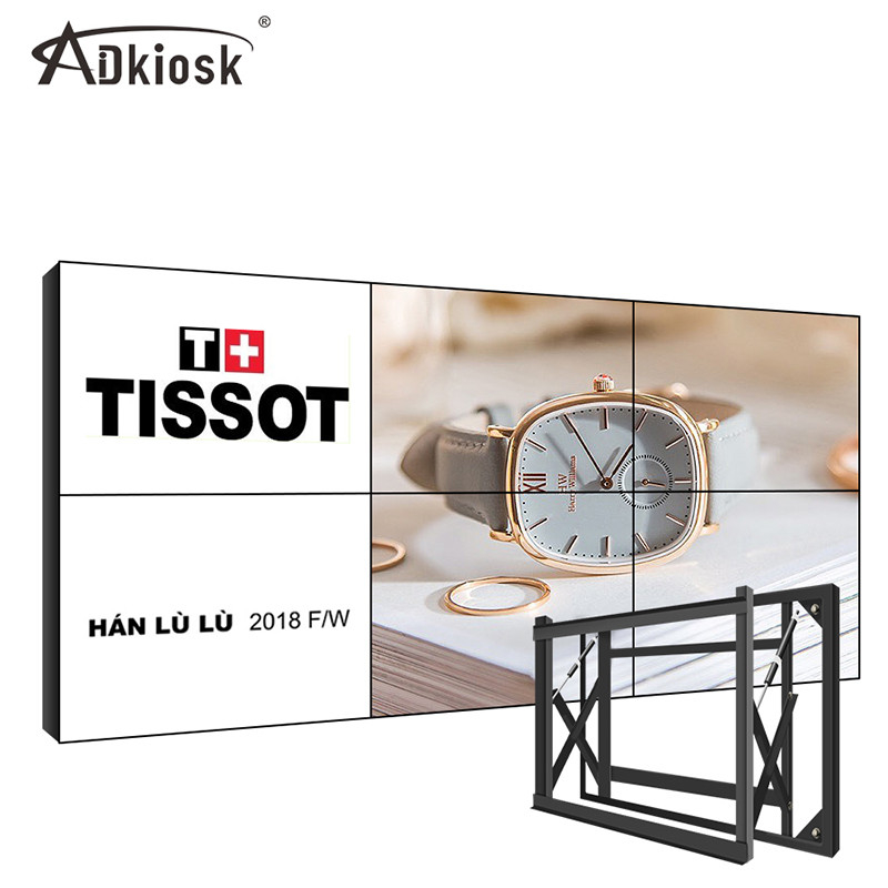 Màn hình ghép Màn hình LCD Video Wall 500cd / M2 12ms cho cửa hàng ô tô
